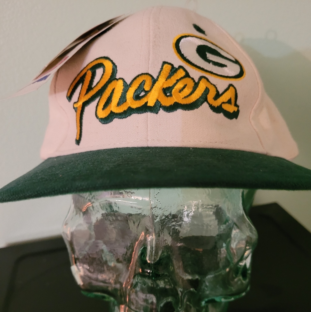 🔥  Vintage Russell Athletics Green Bay Packers snap back( nwt)
